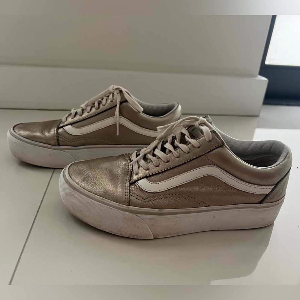 Vans leather sneakers